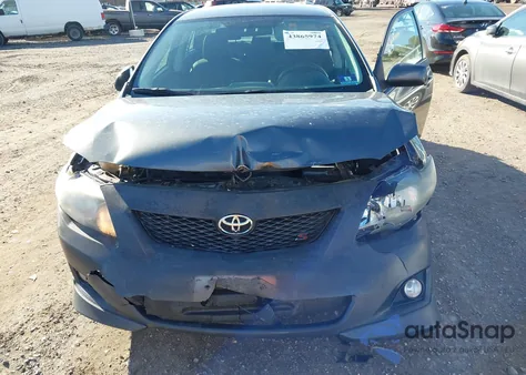 2009 Toyota Corolla S из США, поврежденный, VIN 2T1BU40E79C003237